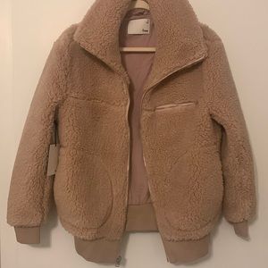 Aritzia Wilfred Free Teddy Jacket NWT